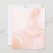 カボチャ秋フローラ秋の結婚式保存日 (裏面)