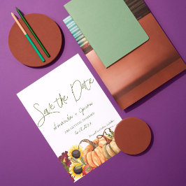 カボチャ秋フローラ秋の結婚式保存日