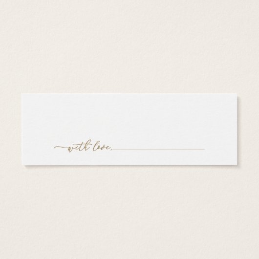 カボチャ秋ブライダルシャワーデイトナイトカード (裏面)