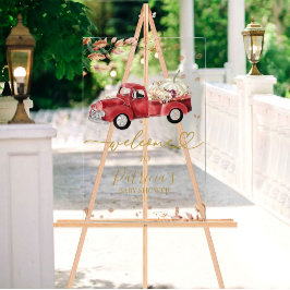 カボチャ秋ベビーシャワーウェルカムサイン アクリルサイン