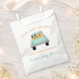 カボチャ秋ベビーシャワー付き農業用トラック フェイバーバッグ