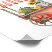 カボチャ秋ベビーシャワー – カードとギフト ポスター (角)