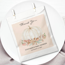 カボチャ秋ベビーシャワー フェイバーバッグ