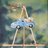 カボチャ秋ボーイベビーシャワーウェルカムサイン アクリルサイン (ニュートラル)