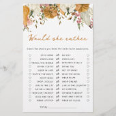 カボチャ秋彼女はむしろブライダルシャワーゲーム (正面)