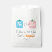 カボチャ秋性別表示 フェイバーバッグ (正面)