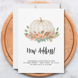 カボチャ秋移動 案内状