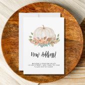 カボチャ秋移動 案内状