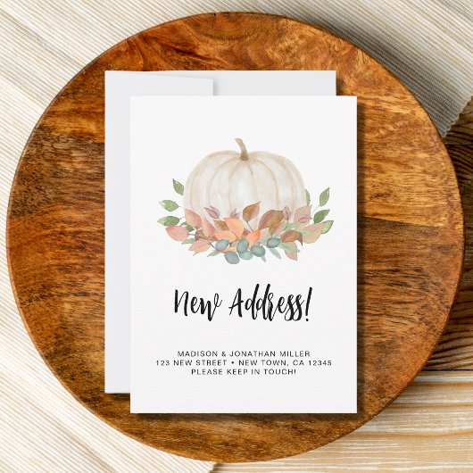 カボチャ秋移動 案内状