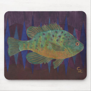 カボチャ種のSunfish マウスパッド