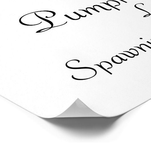 カボチャ種サンフィッシュアートポスター ポスター (角)