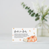 カボチャ紅葉ブックスベビーハロウィーン エンクロージャーカード (スタンド正面)