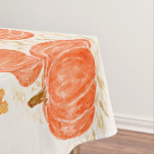 カボチャ紅葉水彩絵を描手 テーブルクロス (インサイチュ)