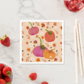 カボチャ紅葉 スタンダードカクテルナプキン (インサイチュ)
