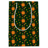 カボチャ紅葉 ミディアムペーパーバッグ (正面)
