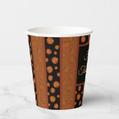 カボチャ紙カップ 紙コップ (正面)