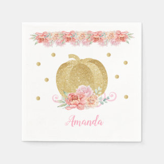 カボチャ紙ナプキン スタンダードカクテルナプキン