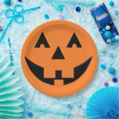 カボチャ紙皿 ペーパープレート (パーティー)