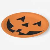 カボチャ紙皿 ペーパープレート (アングル)