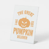 カボチャ素晴らしの信者1966カボチャ 台座サイン (正面)