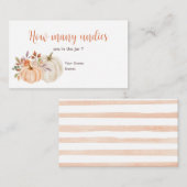 カボチャ素朴のアンダイスのエンクロージャカード数 エンクロージャーカード (正面/裏面)