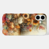カボチャ素朴ン付き水彩秋シーン Case-Mate iPhoneケース (裏面 (横))