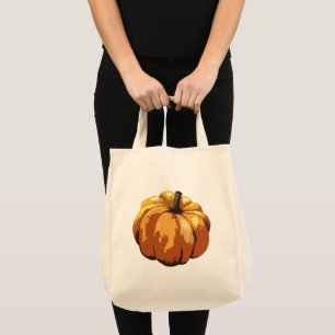 カボチャ絵画のハロウィントートバッグ トートバッグ