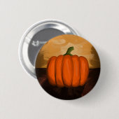 カボチャ絵画 缶バッジ (正面&裏面)