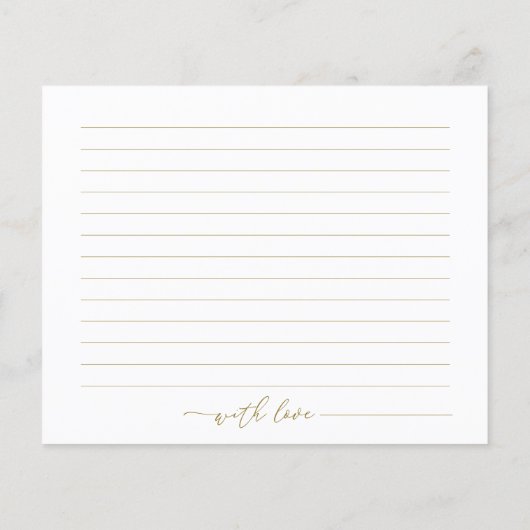 カボチャ緑ブライダルシャワーデイトナイトカード (裏面)