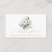 カボチャ緑ブライダルシャワーデイトナイトカード エンクロージャーカード (正面)