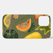 カボチャ葉と:秋の緑 Case-Mate iPhoneケース (裏面 (横))