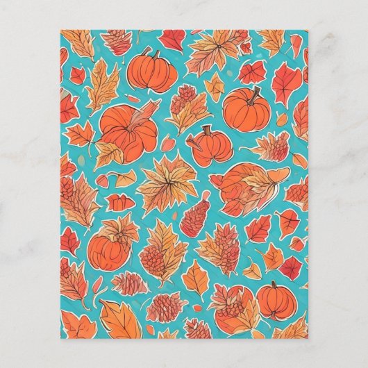 カボチャ葉の葉の紙 (正面)