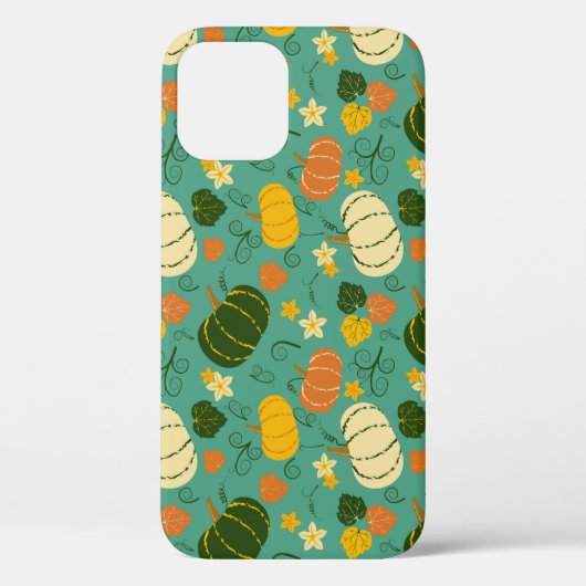 カボチャ葉ン、:秋の野菜パターン Case-Mate iPhoneケース (裏面)