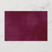 カボチャ表示シャワー男女兼用秋フローラ エンクロージャーカード (裏面)