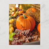 カボチャ表示 ポストカード (正面)