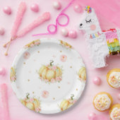 カボチャ誕生日ベビーシャワー紙プレート ペーパープレート (パーティー)