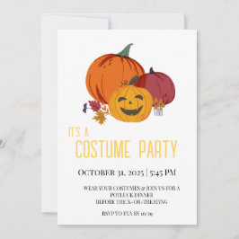 カボチャ語で招待状 招待状