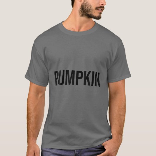 カボチャ語ハロウィーンの衣装 Tシャツ (正面)