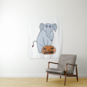 カボチャ象 タペストリー (インサイチュ)