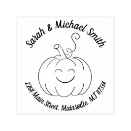 カボチャ赤ちゃんシャワーかわいい秋自己インキングスタンプ セルフインキングスタンプ