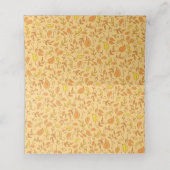 カボチャ赤ちゃんシャワーかわいい秋 プレイスカード (内部開封)