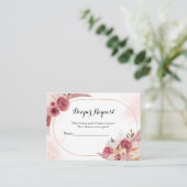 カボチャ赤ちゃんシャワーゲームおむつラッフルリクエスト エンクロージャーカード (スタンド正面)