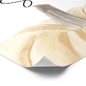 カボチャ赤ちゃんシャワーベビーは甘い ポスター (角)