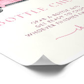 カボチャ赤ちゃんシャワーボトルチャグゲームサイン ポスター (角)