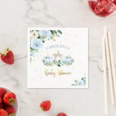 カボチャ赤ちゃんシャワーボーイ秋カボチャ スタンダードカクテルナプキン (インサイチュ)