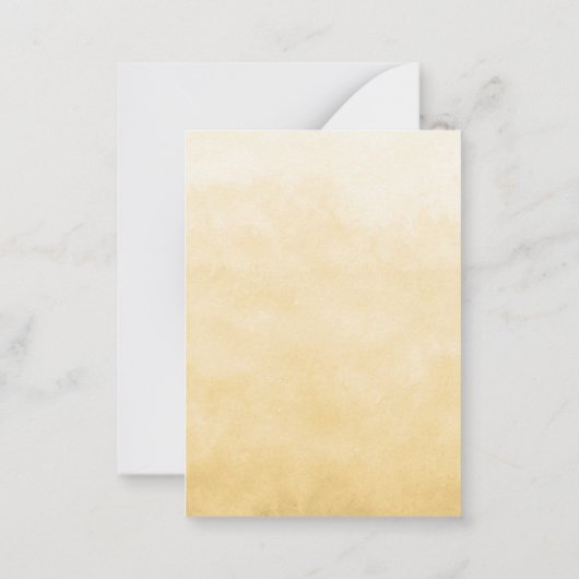 カボチャ赤ちゃんシャワー水カラー薄紫ピンクローズ ノートカード (裏面)