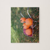 カボチャ車輪のバレル ジグソーパズル (縦)