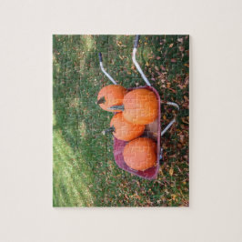 カボチャ車輪のバレル ジグソーパズル