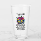 カボチャ開花スペルエンチャンスハロウィンビール タンブラーグラス (正面)