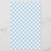 カボチャ青トラック赤ちゃんシャワービンゴ チラシ (裏面)